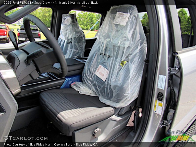 Iconic Silver Metallic / Black 2022 Ford F150 STX SuperCrew 4x4