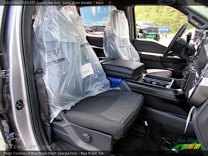 Iconic Silver Metallic / Black 2022 Ford F150 STX SuperCrew 4x4