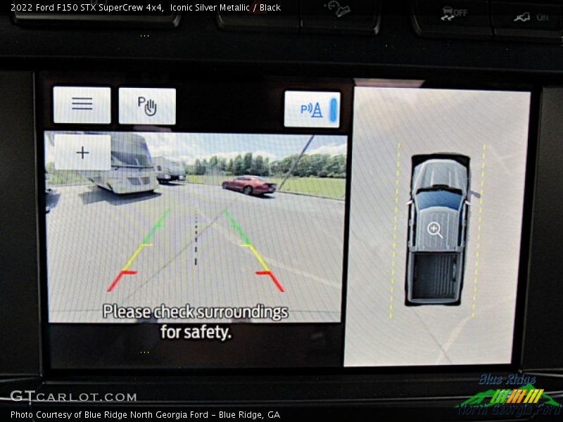 Iconic Silver Metallic / Black 2022 Ford F150 STX SuperCrew 4x4
