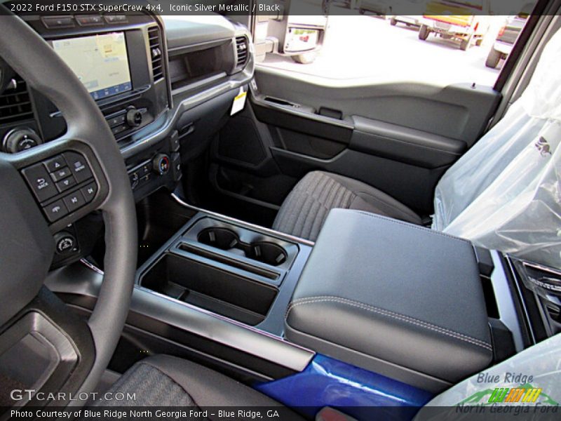Iconic Silver Metallic / Black 2022 Ford F150 STX SuperCrew 4x4