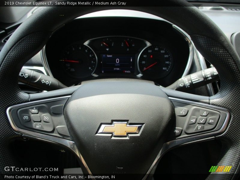 Sandy Ridge Metallic / Medium Ash Gray 2019 Chevrolet Equinox LT