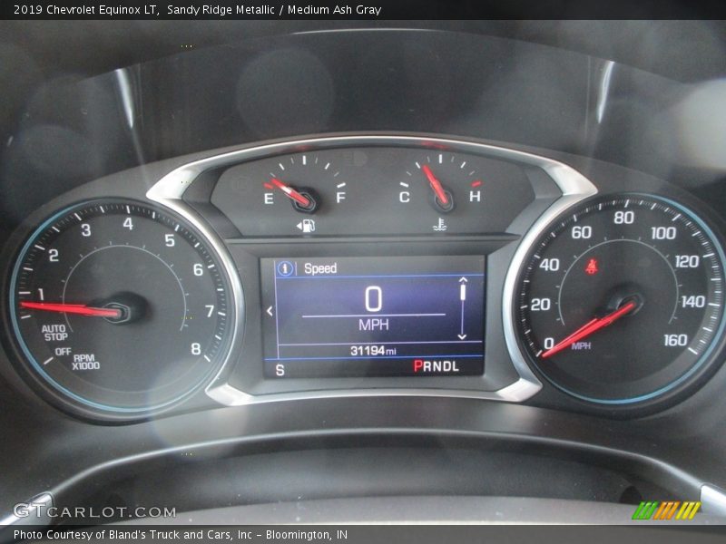 Sandy Ridge Metallic / Medium Ash Gray 2019 Chevrolet Equinox LT