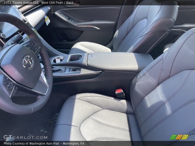 Front Seat of 2022 Avalon XLE