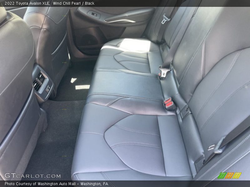 Rear Seat of 2022 Avalon XLE