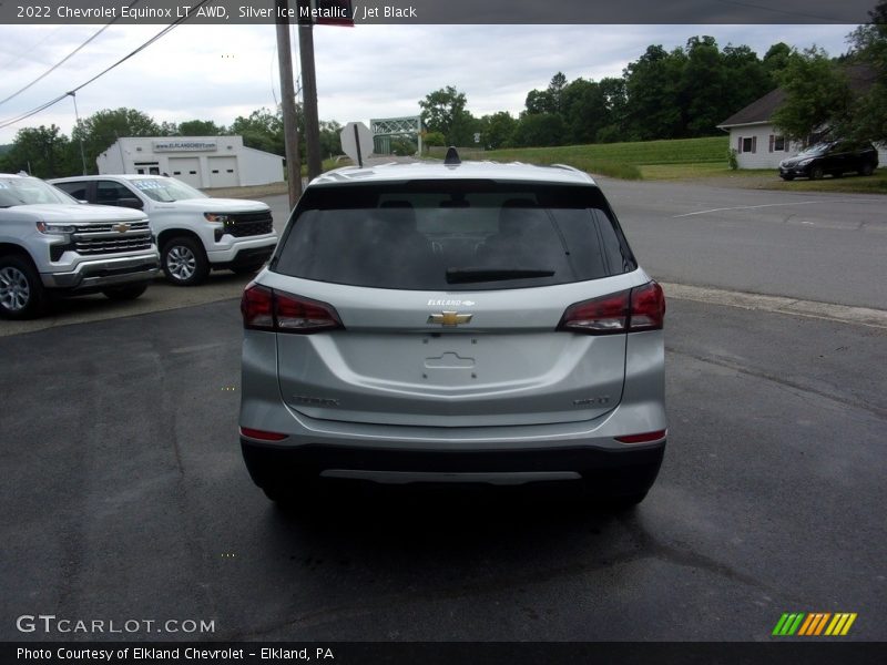 Silver Ice Metallic / Jet Black 2022 Chevrolet Equinox LT AWD