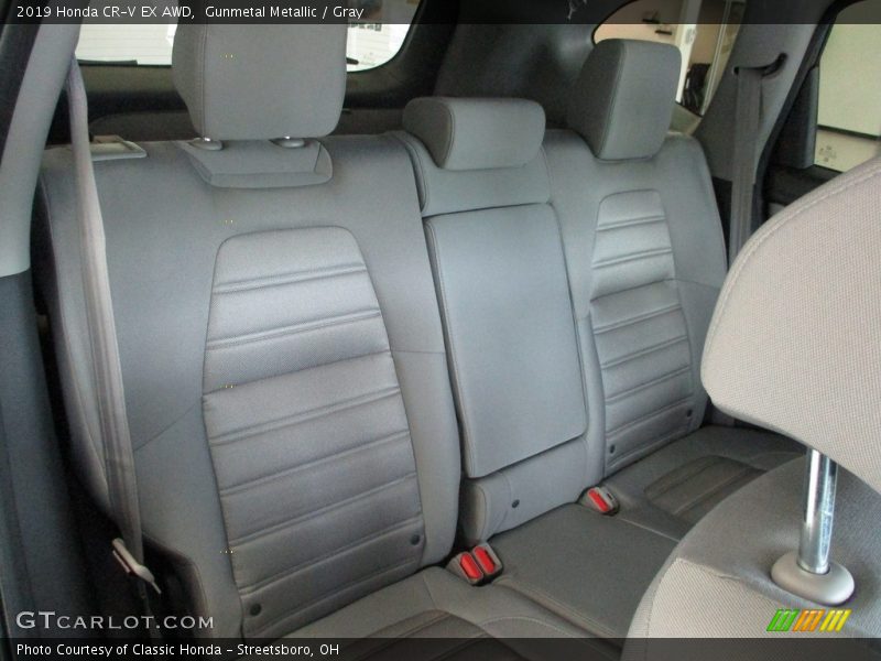 Gunmetal Metallic / Gray 2019 Honda CR-V EX AWD
