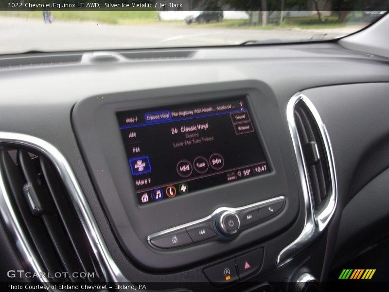 Silver Ice Metallic / Jet Black 2022 Chevrolet Equinox LT AWD
