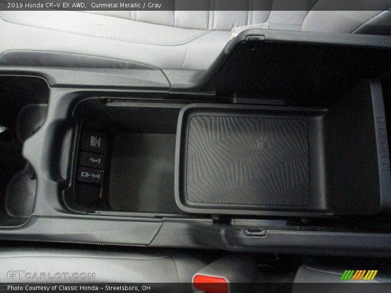 Gunmetal Metallic / Gray 2019 Honda CR-V EX AWD