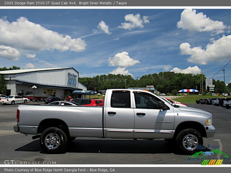  2003 Ram 3500 ST Quad Cab 4x4 Bright Silver Metallic