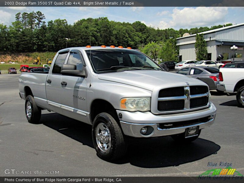 Front 3/4 View of 2003 Ram 3500 ST Quad Cab 4x4