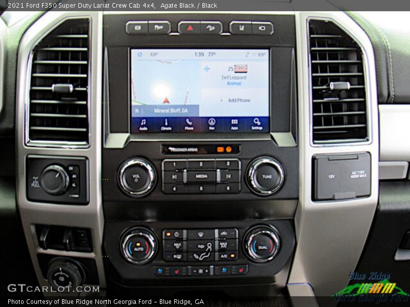 Controls of 2021 F350 Super Duty Lariat Crew Cab 4x4