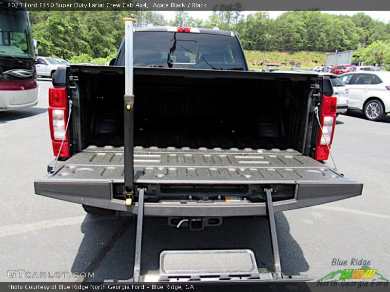 Agate Black / Black 2021 Ford F350 Super Duty Lariat Crew Cab 4x4