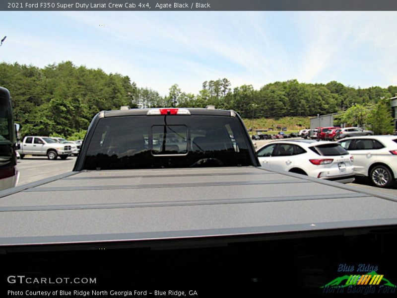 Agate Black / Black 2021 Ford F350 Super Duty Lariat Crew Cab 4x4