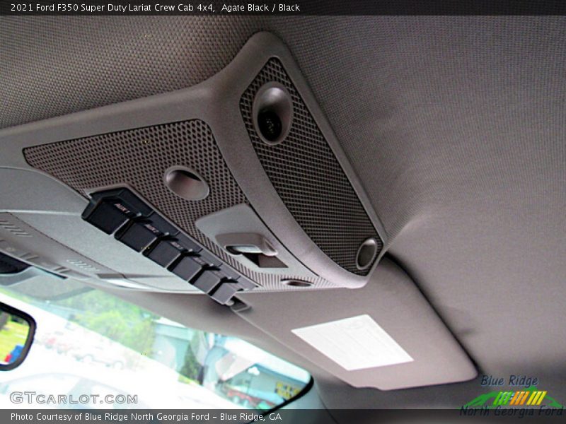 Agate Black / Black 2021 Ford F350 Super Duty Lariat Crew Cab 4x4
