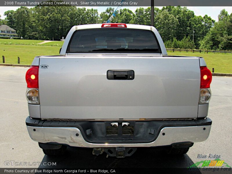 Silver Sky Metallic / Graphite Gray 2008 Toyota Tundra Limited CrewMax 4x4