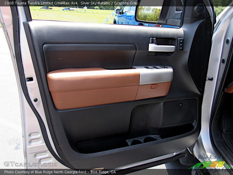 Silver Sky Metallic / Graphite Gray 2008 Toyota Tundra Limited CrewMax 4x4