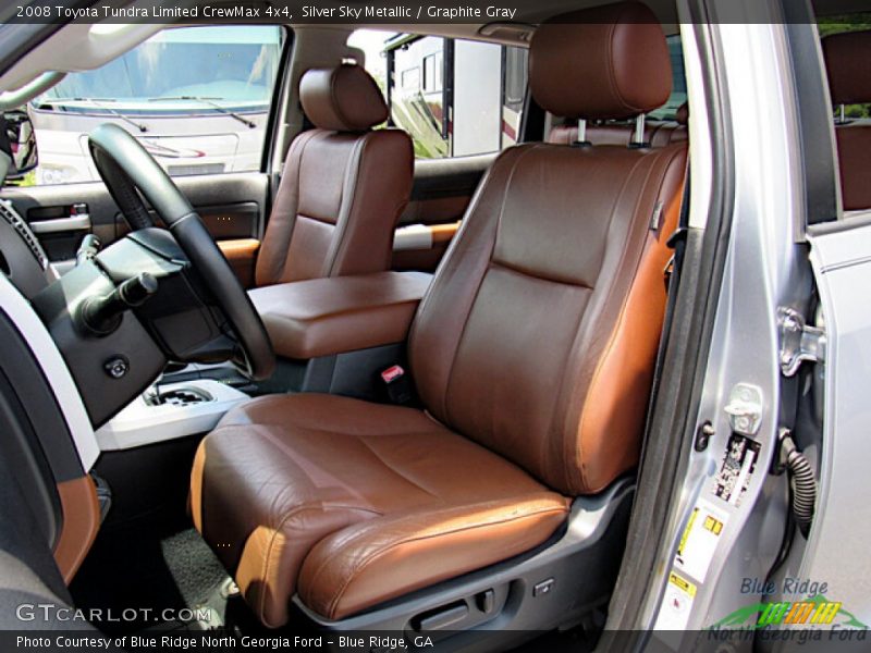Silver Sky Metallic / Graphite Gray 2008 Toyota Tundra Limited CrewMax 4x4