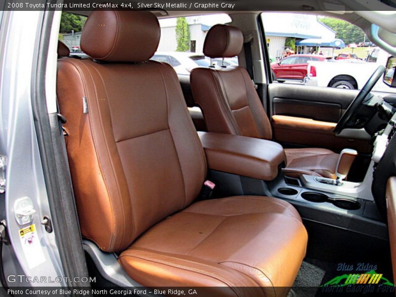 Silver Sky Metallic / Graphite Gray 2008 Toyota Tundra Limited CrewMax 4x4