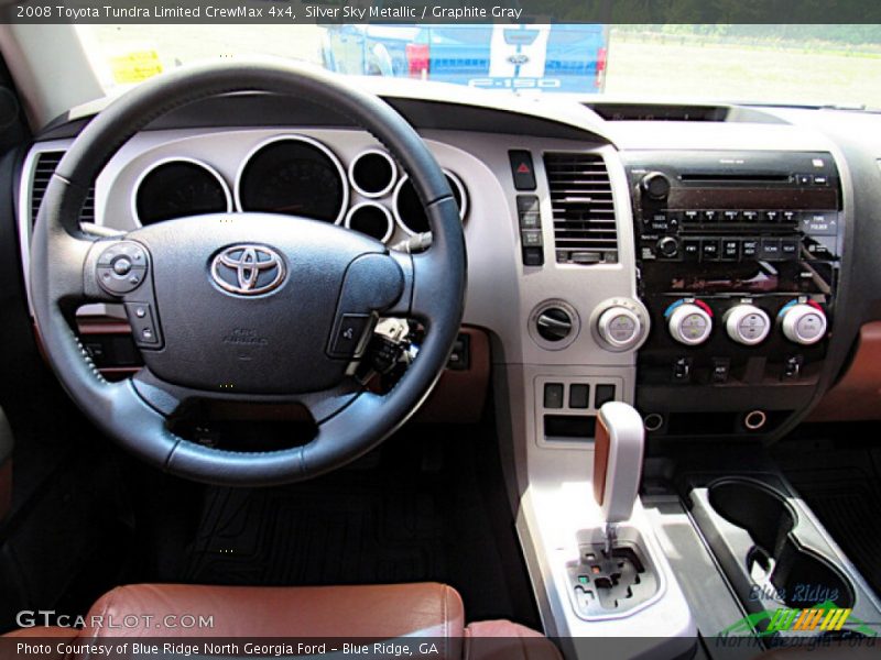 Silver Sky Metallic / Graphite Gray 2008 Toyota Tundra Limited CrewMax 4x4