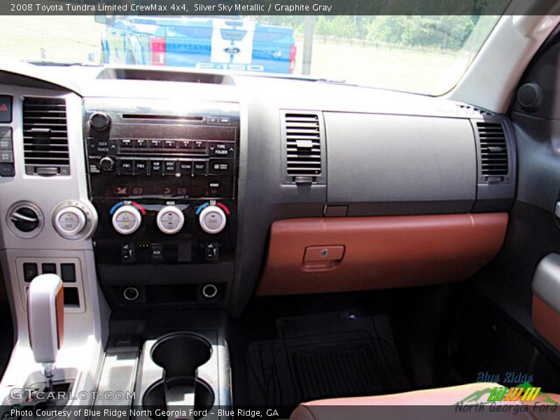 Silver Sky Metallic / Graphite Gray 2008 Toyota Tundra Limited CrewMax 4x4