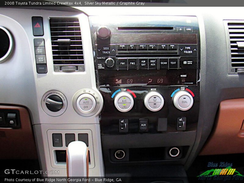 Silver Sky Metallic / Graphite Gray 2008 Toyota Tundra Limited CrewMax 4x4