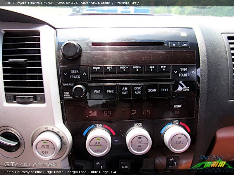Silver Sky Metallic / Graphite Gray 2008 Toyota Tundra Limited CrewMax 4x4
