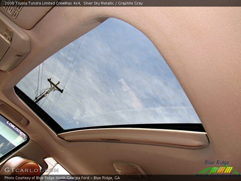 Silver Sky Metallic / Graphite Gray 2008 Toyota Tundra Limited CrewMax 4x4