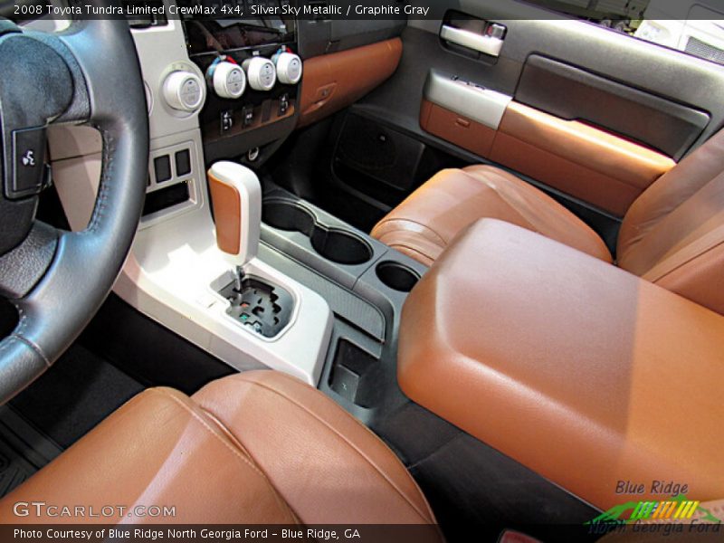 Silver Sky Metallic / Graphite Gray 2008 Toyota Tundra Limited CrewMax 4x4