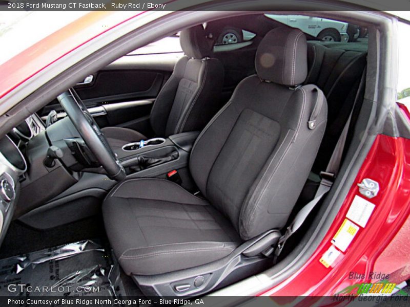 Ruby Red / Ebony 2018 Ford Mustang GT Fastback