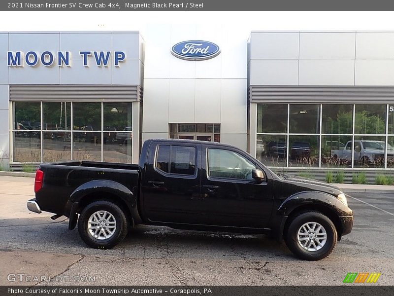 Magnetic Black Pearl / Steel 2021 Nissan Frontier SV Crew Cab 4x4