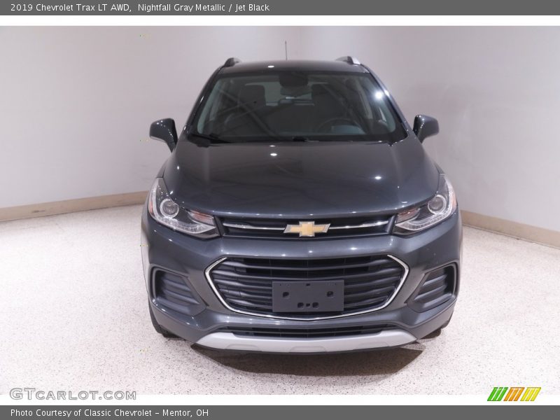 Nightfall Gray Metallic / Jet Black 2019 Chevrolet Trax LT AWD