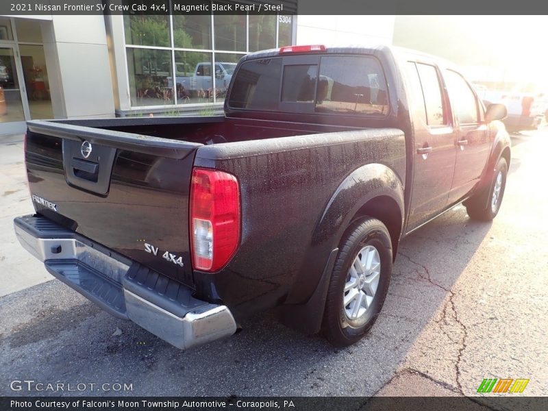Magnetic Black Pearl / Steel 2021 Nissan Frontier SV Crew Cab 4x4
