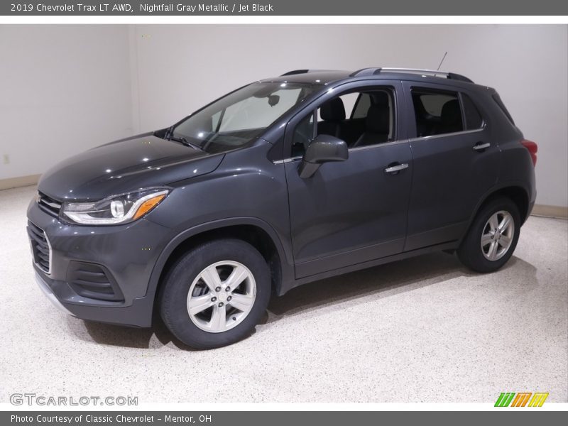 Nightfall Gray Metallic / Jet Black 2019 Chevrolet Trax LT AWD