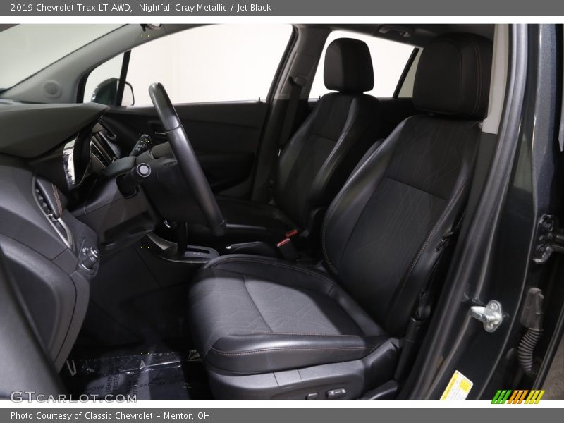 Nightfall Gray Metallic / Jet Black 2019 Chevrolet Trax LT AWD