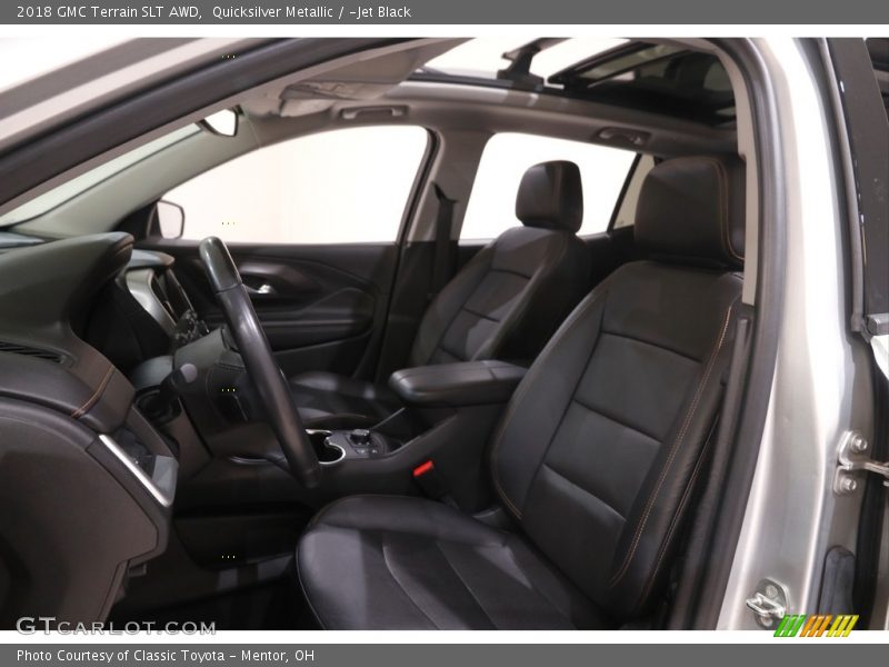 Quicksilver Metallic / ­Jet Black 2018 GMC Terrain SLT AWD