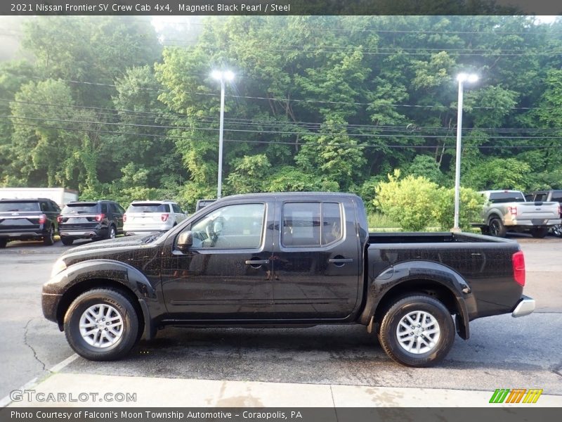 Magnetic Black Pearl / Steel 2021 Nissan Frontier SV Crew Cab 4x4