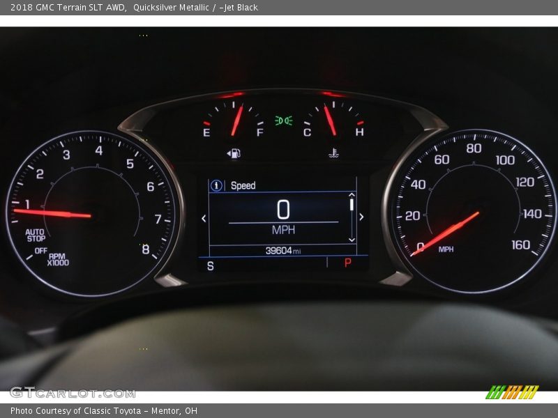 Quicksilver Metallic / ­Jet Black 2018 GMC Terrain SLT AWD