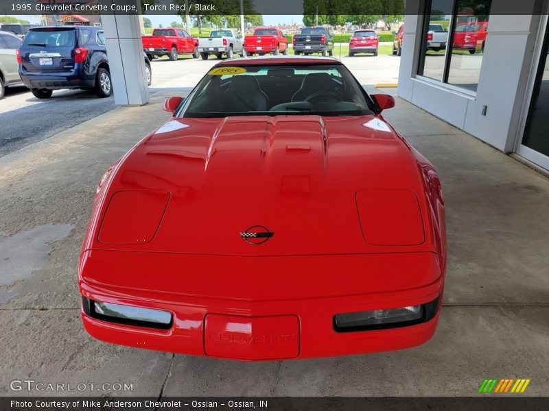 Torch Red / Black 1995 Chevrolet Corvette Coupe