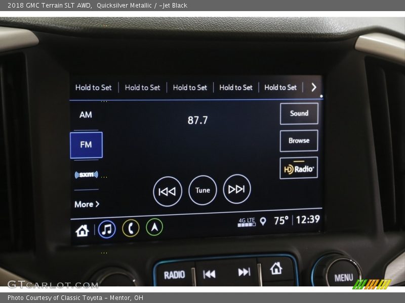 Quicksilver Metallic / ­Jet Black 2018 GMC Terrain SLT AWD