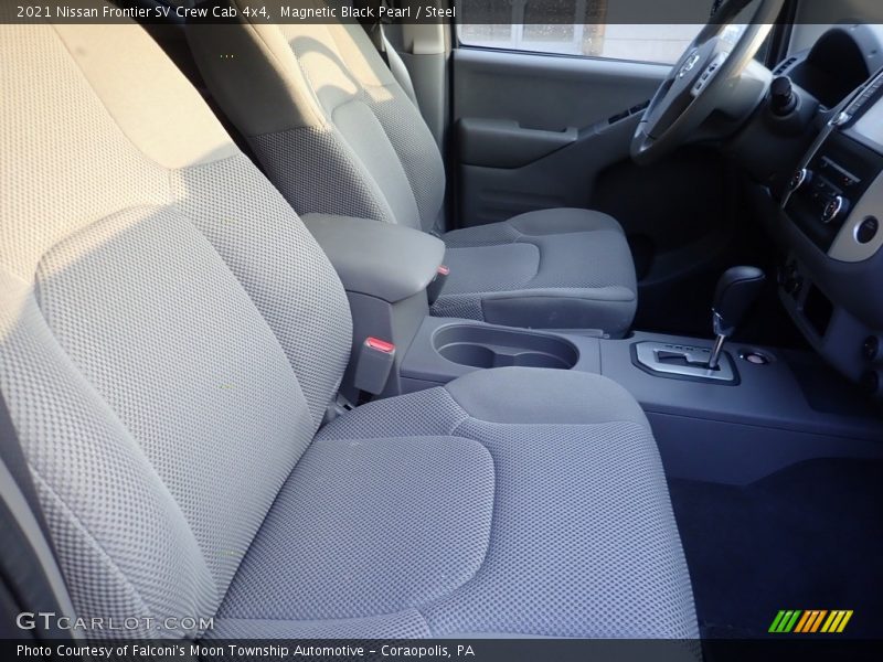 Magnetic Black Pearl / Steel 2021 Nissan Frontier SV Crew Cab 4x4