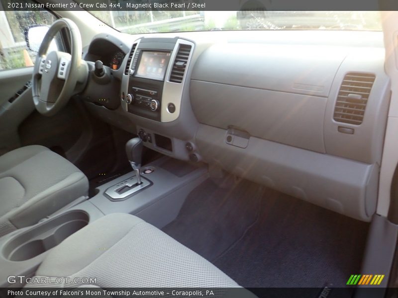 Magnetic Black Pearl / Steel 2021 Nissan Frontier SV Crew Cab 4x4