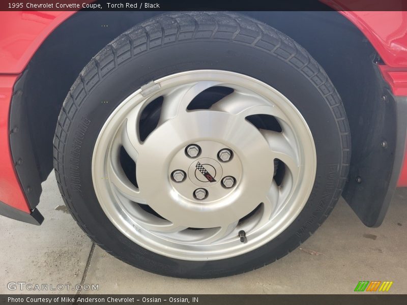 Torch Red / Black 1995 Chevrolet Corvette Coupe