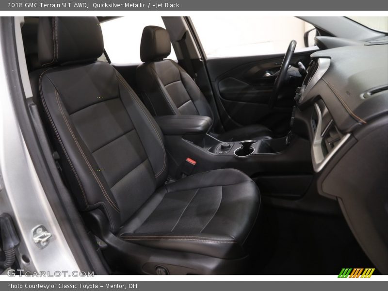Quicksilver Metallic / ­Jet Black 2018 GMC Terrain SLT AWD