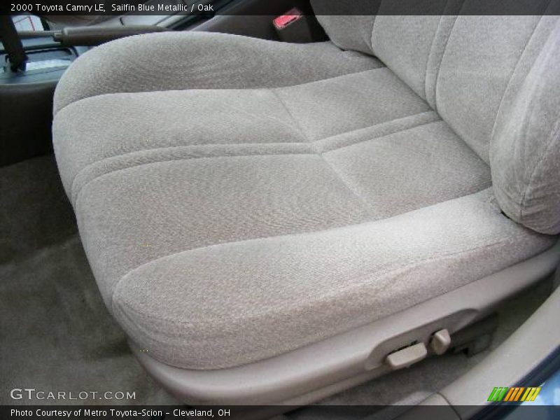 Sailfin Blue Metallic / Oak 2000 Toyota Camry LE