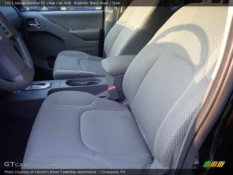 Magnetic Black Pearl / Steel 2021 Nissan Frontier SV Crew Cab 4x4