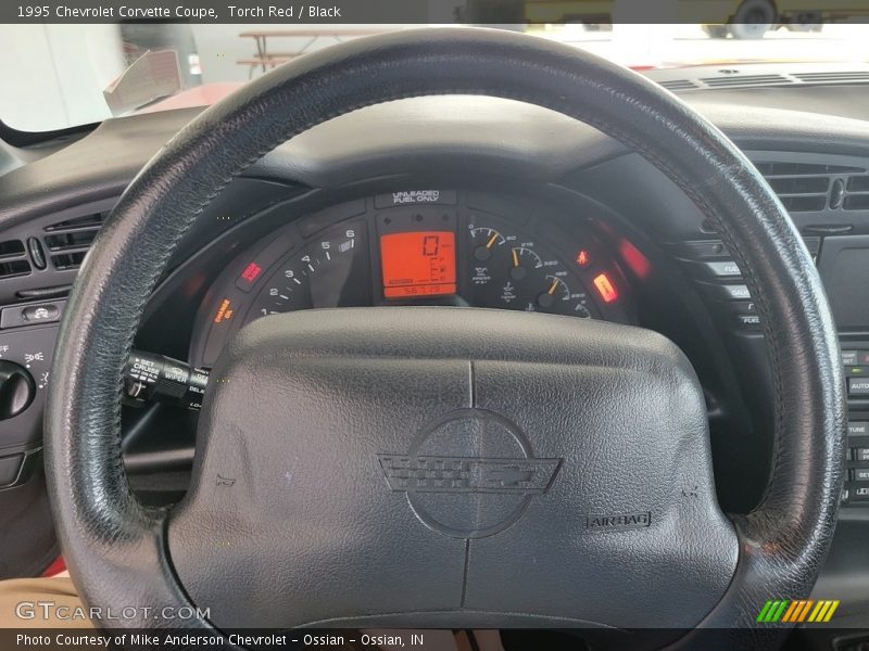 Torch Red / Black 1995 Chevrolet Corvette Coupe