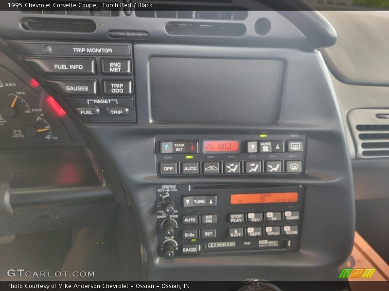 Torch Red / Black 1995 Chevrolet Corvette Coupe