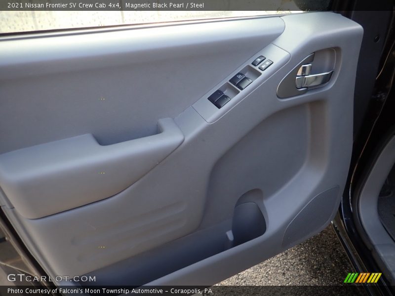 Magnetic Black Pearl / Steel 2021 Nissan Frontier SV Crew Cab 4x4