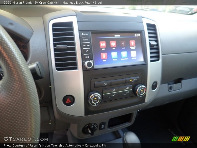 Magnetic Black Pearl / Steel 2021 Nissan Frontier SV Crew Cab 4x4