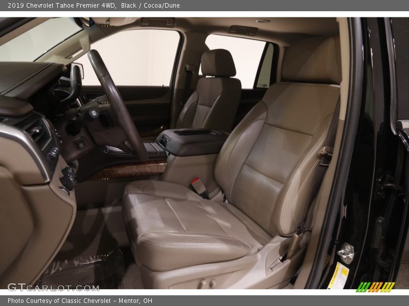 Black / Cocoa/Dune 2019 Chevrolet Tahoe Premier 4WD